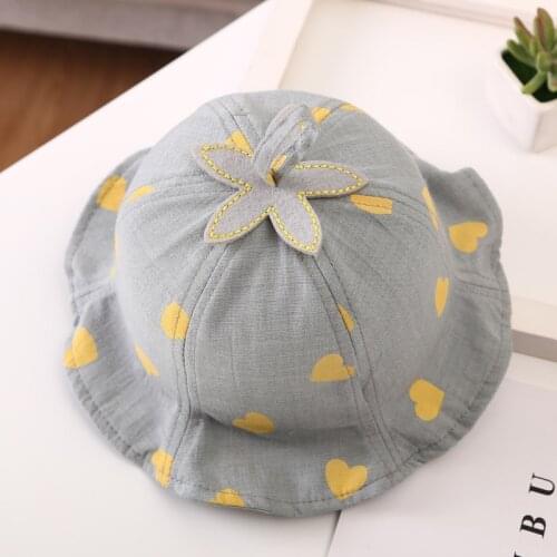 Beach Baby Sun Hat Sun Protection Wide Brim Summer Baby Boy Bucket Hats Cute Toddler Sun Hats for Girl
