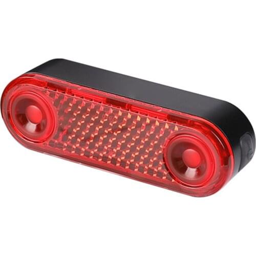 W12B Bicycle Luggage Carrier Light 60Lm 100Hrs Smart Braking Rear Lamp Cargo Trunk Rack Brake Visual Warning Lantern