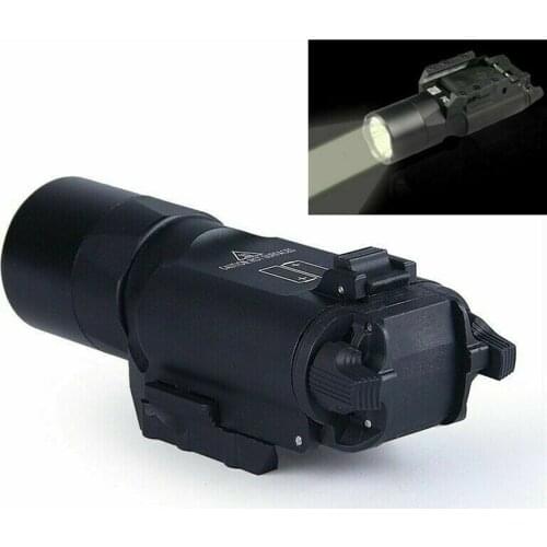 Tactics Ultra X300U LED Flashlight 500LM Torch 20mm Picatinny Rail Mount For Rifle Pistol Gun Hunting Accessories