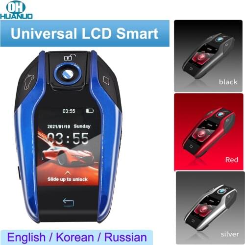 Multi-Language Modified Boutique Smart Remote Car Key LCD Screen OBD for Audi BMW Audi Mercedes-Benz Lexus Toyota Hyundai Kia