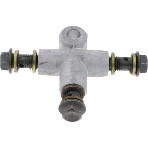 Brake Hose Line CNC Pipe Connector Coupling Tee Fitting 3way Adapter,10mm