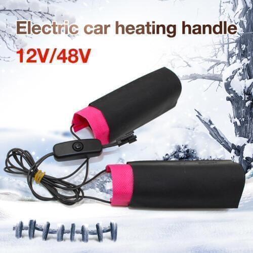 Universal Grip Motorcycle Heated Grip Pads 12V Heated Grips Inserts Handlebar Hand Warmers Motorcycle Accessories