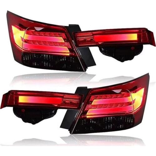 Remaban Factory Car Taillights For Accord 2008-2013 LED Tail Lights Plug And Play New Design