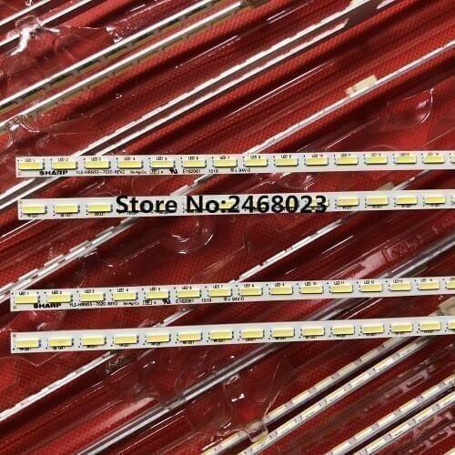 10 PCS/lot 64LED LED Backlight strip for So ny KD-55X8505C KD-55X8507C KD-55X8500C Sharp XBR-55X850C 75.P3C08G001 15A09N SYV5541