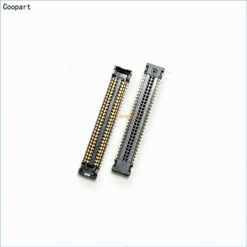 2pcs/lot Coopart New LCD display FPC connector on mainboard for Nokia 5 Nokia5 2017 TA-1024 TA-1053 TA-1044
