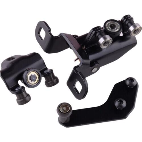 3pcs Left Side Door Roller Runner Top Middle Lower Bottom Fit for Ford Transit MK6 MK7 1639910 1705694 4796308 1667675 4796304