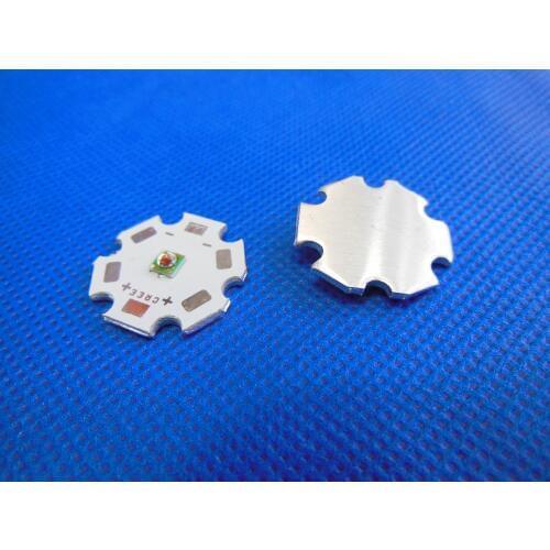 5pcs 1W 3W XP-E Cree XPE Red 620nm~625nm High Power LED Light 350mW~500mW with 20mm Star base