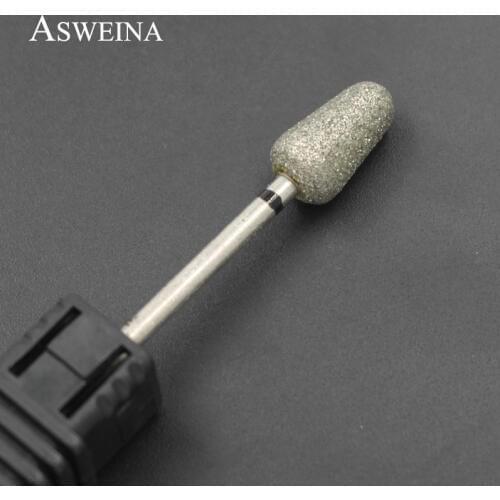ASWEINA 1pcs Special Style Diamond Burrs Electric Manicure Drill Bit Nail Accessory Remove Dead Skin Nail File Foot Care Tools