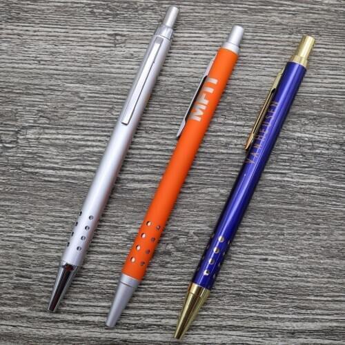 Free shipping 1000pcs/lot customized logo metal pen; promotional ballpoint pen; writing pen MP17