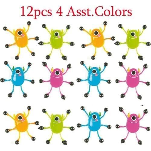 Free Ship Window Crawler Man Sticky Wall Climb Rolling Man Novelty Stretch Sticky Toy Kids Party Favor Bag fillers Xmas Elf