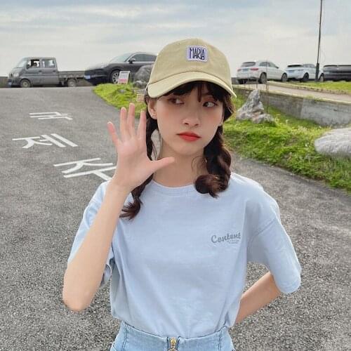 Baseball Cap for Men / Women Letter Embroidery Spring / Summer Adjustable Couple Cap for Girls