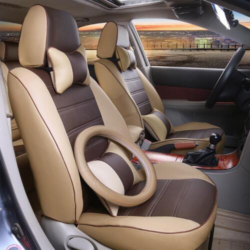 Automobile car seat covers pu leather cushion for MITSUBISHI lancer ex V3/5/6 Pajero Sport Outlander V73 V77 Grandis EVO IX dx 7