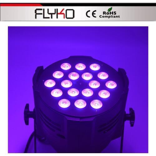 China supplier free shipping wholesale 18*10W/18*12W led par light home mini projector DJ equipment