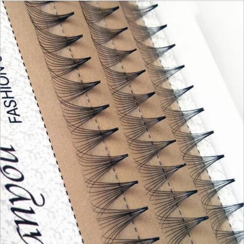 HBZGTLAD 8-14mm False Mink Eyelashes Natural 2/5/6/10/20D Black 0.07mm Lash False Eyelashes Extension Beauty Tips Big eye tools