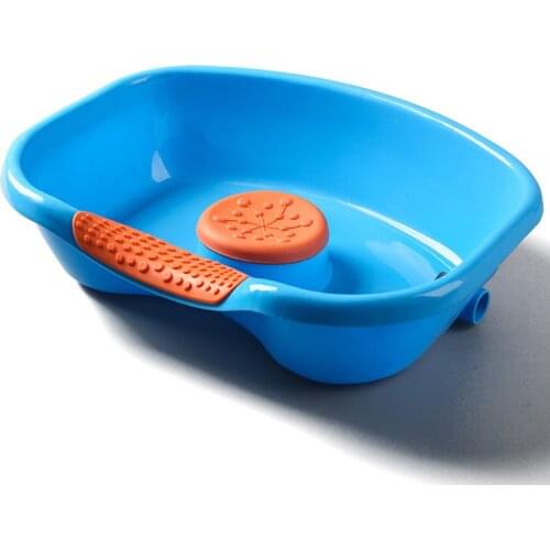 Flat-lying Wash basin for bed-ridden patients adults elderly wash head confinement pregnant women use