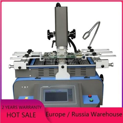 G580 Semi automatic solder 3 Zones hot air BGA Rework machine for Laptops Game consoles 4800W soldering station