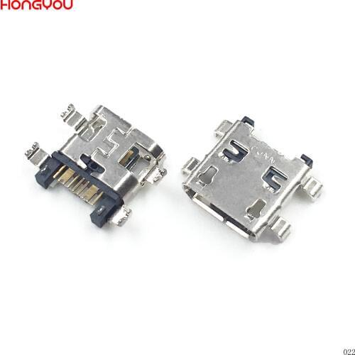 10PCS/Lot Micro Usb Charge Port Dock Socket Jack For Samsung Galaxy I8262 S4 Mini I9190 I9192 I9195 W2014 Charging Connector