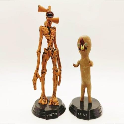 Siren Head SCP 6789 / SCP 173 Torch Figure PVC Collectible Model Toy