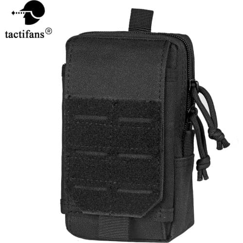 Tactical Mutipurpose Utility Molle EDC Pouch Waist Bag Smartphone Mobile Phone Holder For Paintball Belt Backpack Pack Nylon