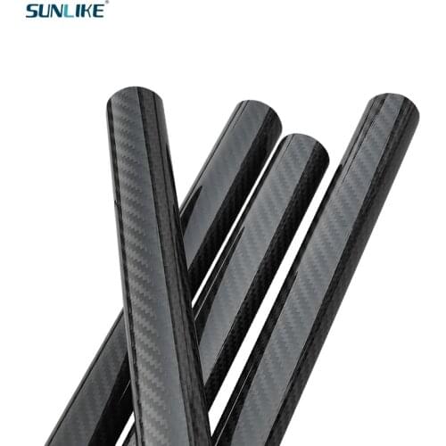 1 PCS 3K Carbon Fiber Tube Length 1000mm Diameter 24mm 25mm 26mm 27mm 28mm 29mm Used For RC Model Aircraft Drone Accessories