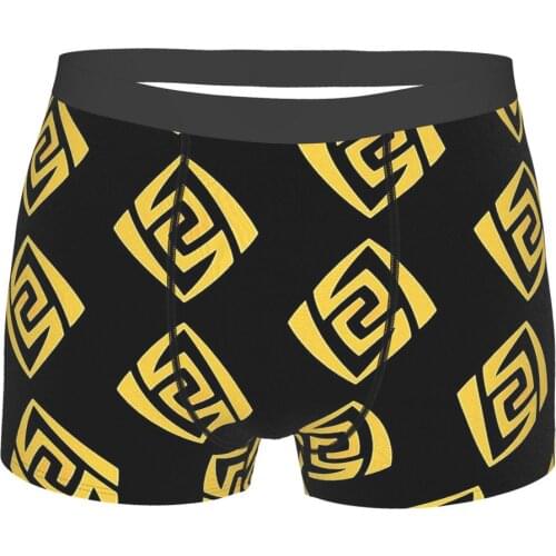Geo Element Genshin Paimon Teyvat Venti Childe Underpants Homme Panties Mens Underwear Comfortable Shorts Boxer Briefs