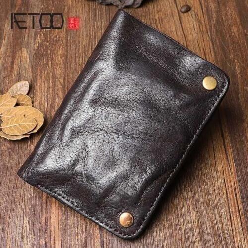 AETOO Mens Money Clip Wallets
