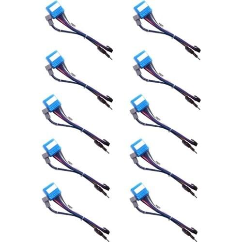 10PCS Car Audio 16PIN Adapter Stereo Wire Harness 16PIN Power Speaker Wire Harness for Suzuki Swift Vitra SX4 2006