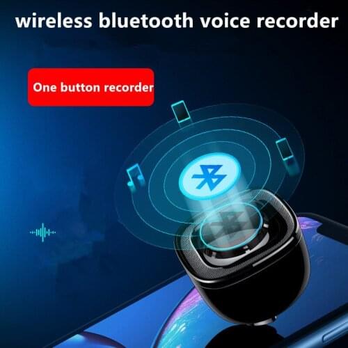 500Mins Voice Recording Wireless Bluetooth 4.0 Speaker Voice Recorder HIFI Music Player