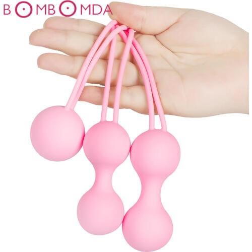 Safe Silicone Smart Ball Kegel Ball Ben Wa Ball Sex Toys for Women Vaginal Geisha Ball Vagina Tighten Exercise Machine