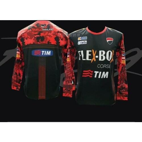 New Motorcycle Mens Jersey Quick dry Moto Racing For Ducati Team Motocross ATV Motobike Motorcycle Motorsport Long sleeve
