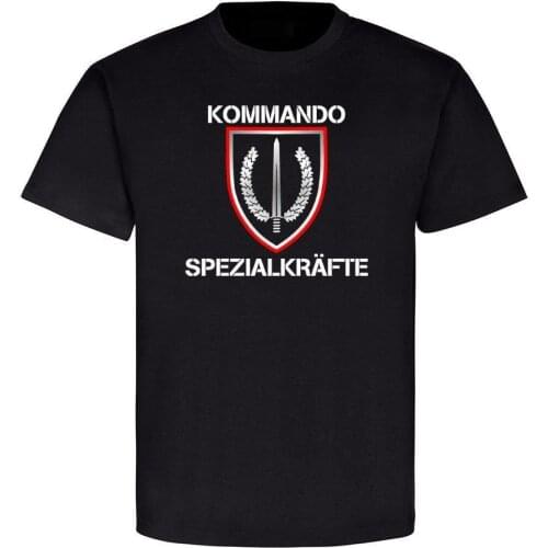 Germany Army Elite Special Forces Command BW KSK Crest Printed T-Shirt. Summer Cotton O-Neck Short Sleeve Mens T Shirt New S-3XL