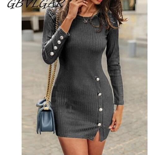 GBVLGAR Fashionable Knitted Dresses