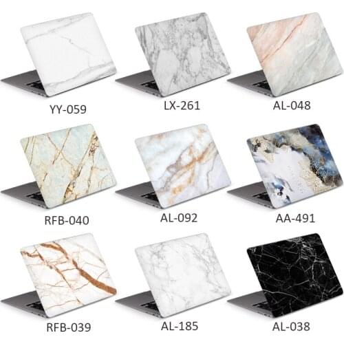 Marble notebook sticker 15.6" laptop skin stickers 17'' computer skin decal 11" 12" 14" 13"for mac pro/xiaomi air 13.3/lenovo/hp