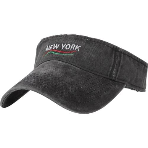 Open Top Cap Sunscreen Wash Cowboy Sunscreen Baseball Cap Empty Top Hat Summer Women Men Cap