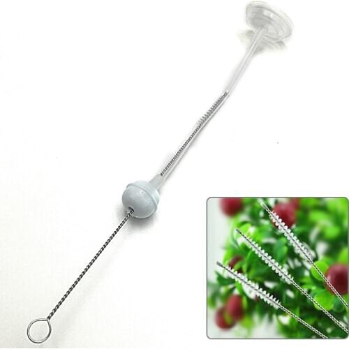 5Pcs/lot Feeding Bottle brush Cleaning Brush Stainless Steel Wash Drinking Pipe Straw Baby Bottle Brushes Cleaner