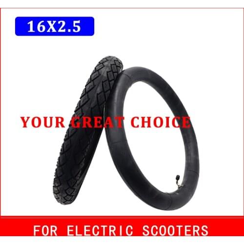 CST 16 Inch Tyre for E-bike Scooter Moped Tire Tube 16x2.50 64-305 Electric Bicycle Kids Bikes Tyre 16X2.5/2.70 16*2.5 16x2.5