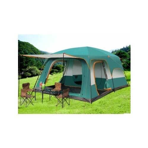 Outdoor tent 8-12p with three rooms (LARGE SIZE)