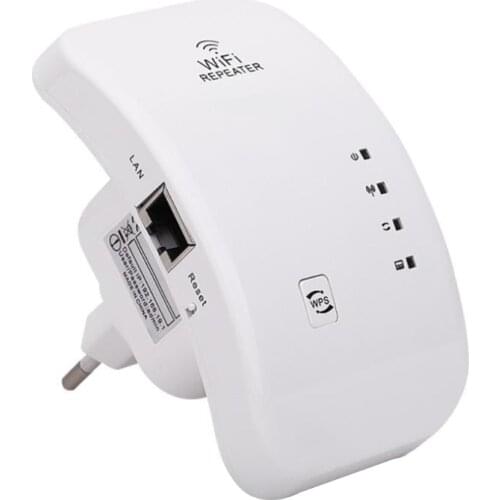 Repeater Elbow Wireless Wifi Network Signal Amplifier High-power Through-wall Network Extender EU/US Plug