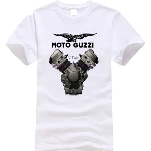 Moto Guzzi Motorcycle Biker Vintage Retro v-twin Illustration Sizes S To 5xl