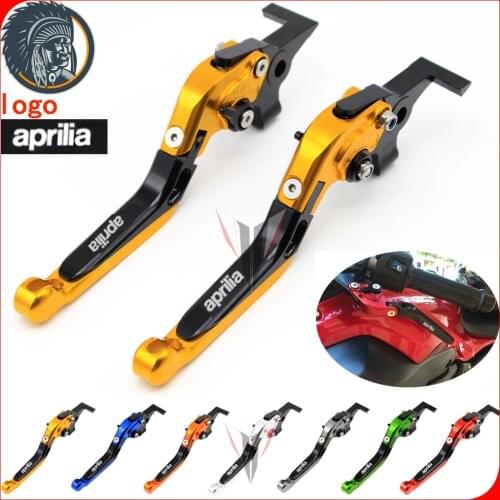 CNC Extendable Folding Motorcycle Adjustable Brake Clutch Levers fits For Aprilia DORSODURO 750 2008-14, SHIVER /GT 2007-2014