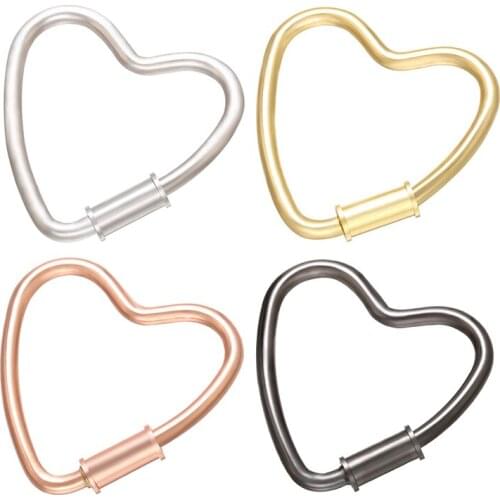 ZHUKOU 25x26mm Brass heart DIY Jewelry Making Accessories DIY Necklace Bracelets connectors Pendants Supplies model:VD690