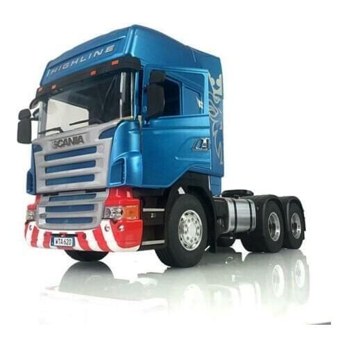 1/14 LESU RC 6*4 Metal Chassis Hercul Painted RC Sca Cabin Tractor Truck THZH0912-SMT2