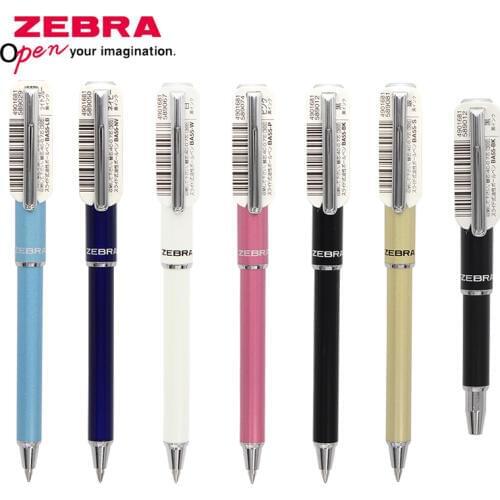 1pcs Japan ZEBRA Retractable Ballpoint Pen SL-F1mini BA55 Oily Ballpoint Pen Metal Pole Pocket Pocket Pen 0.7mm