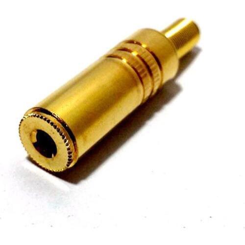 3pcs Gold plate 3.5mm Jack Stereo Female Inline Socket Solder ADAPTER