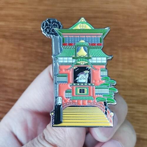 Spirited Away enamel pin