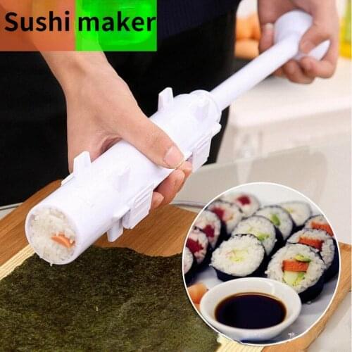 Push-push Sushi Mold Ready-to-eat Diy Sea Moss Rice Ball Maker Purple Cabbage Bag Rice Kit Home Bento Accessories Kitchen Tools