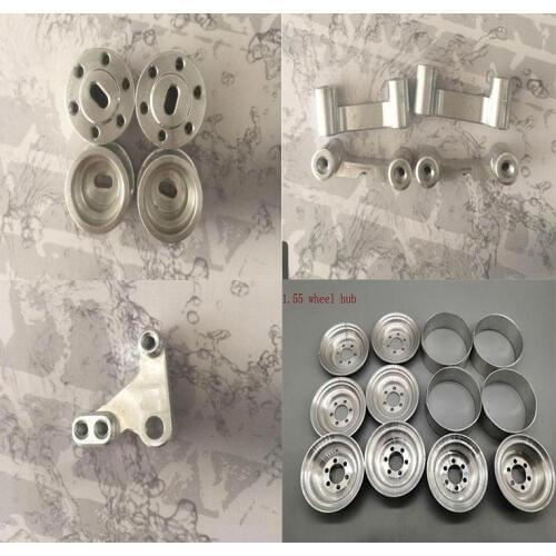 HG P407 HG-P407 1/10 RC Car spare parts upgrade Six-hole combiner Axle mount Steering arm 1.55 metal wheel Fetal skin