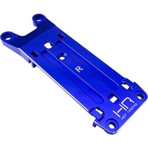 HR 1/5 rc car Hot Racing Aluminum CNC Rear Tie Bar Pin Mount fix plate bottom plate for Traxxas X-Maxx