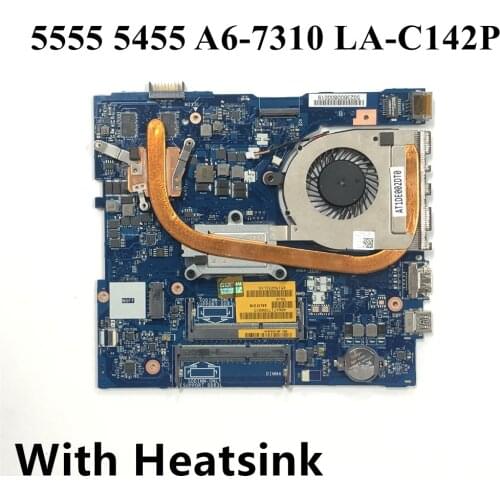 LA-C142P For Dell Inspiron 5555 5455 5755 Motherboard A6-7310 R5 M335 2GB mainboard 09J3FV CN-09J3FV 9J3FV 100%Tested