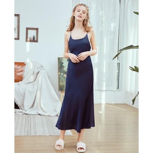 Pajama sets Women’s Gown And Robe Set Night Dress Homewear Silk Sexy sling Summer Nightgown Fashion Women nuisette femme sexy